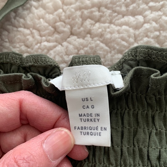 H&M Cropped Top, Size L - Picture 2 of 4